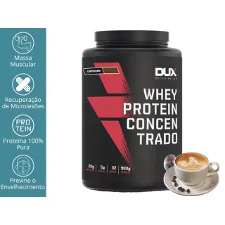 DUX NUTRITION Whey Protein Concentrado 900g - Promoção - SEM SABOR