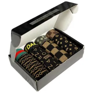 Roupa Íntima Masculina Boxer Modal Algodão Puro Tendência Sexy - 8045 4 Pacote