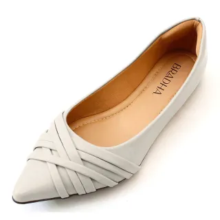 Sapatilha Feminina Bico Fino 140-0002 - Angelical(Off White)