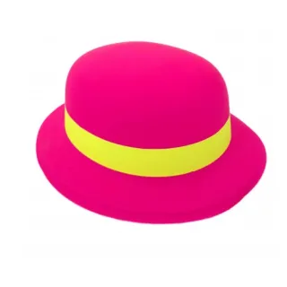 Fita Neon com Chapéu Coquinho - Festa de Carnaval - 10 unidades