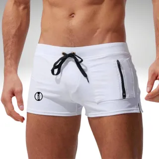 Moda Praia Masculina - Sunga Boxer Tradicional Aimpact - Preto sem bolso