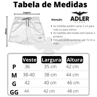 Bermudas Tactel Masculino Premium - Cores Lisas, Surf e Praia - Branco