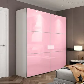 Revestimento Adesivo Lavavel Modelo Laca Alto Brilho Rosa Unico - Papel de Parede - Único