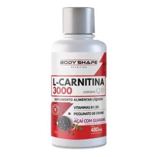 Termogênico Body Shape L-carnitina 3000mg 480ml