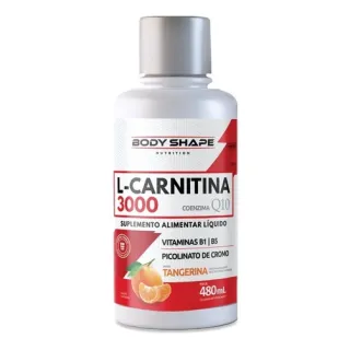 Termogênico Body Shape L-carnitina 3000mg 480ml - Acai com Guarana