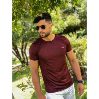 Leve Kit 3 Camisas Masculina Treino Academia - Camiseta Blusa - Marinho+Marrom+Cinza