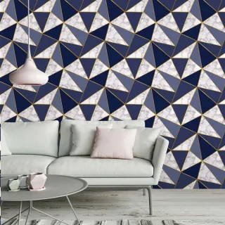 Adesivo de Parede Contact Lavável Zara Rosa Rosê Gold 50cm x 50cm - 0001