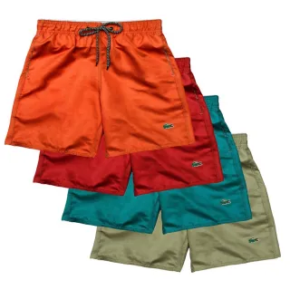 Bermudas Tactel Masculino Premium - Cores Lisas, Surf e Praia - Branco