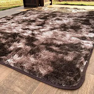 Promoção Imperdível Tapete Felpudo Peludo 2,00 X 1,50 - Black Friday - Vermelho