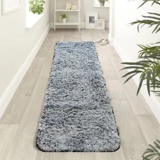 Peludo Passadeira Quarto Cozinha 1,00 x 0,55 - Tabaco Liso