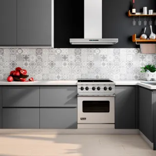 Revestimento Texturizado Lavável Adesivo Casca Cinza Escuro - Único