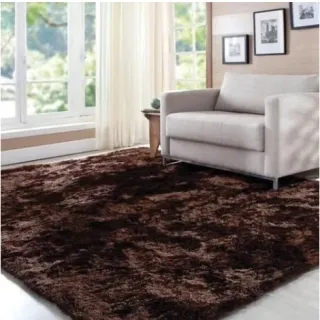 Tapete Sala Peludo Quarto 2,00x1,30 - Marrom
