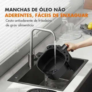 Fritadeira Sem Óleo Gaabor Air Fry, 4L, 1400W, Voltagem 110V - Único