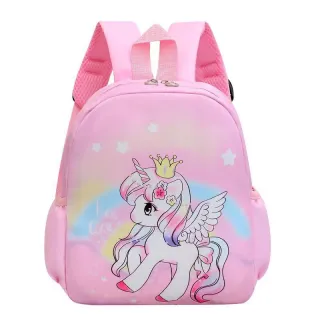 Transfronteiriça Mochila de Dinossauro para Crianças de 1-6 Anos - Dinossauro Rosa