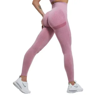 Calça Legging Feminina Suplex Cintura Alta 12 Cores - Ioga Fitness - Rosa