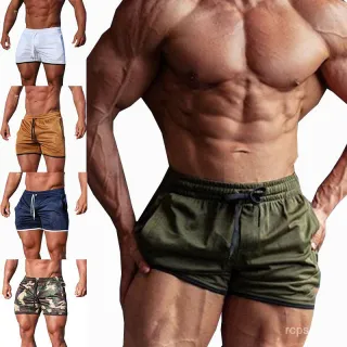 Shorts Masculinos para Fitness - Curto - Dia dos Pais - Preto