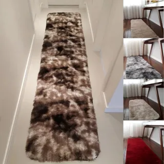 Peludo Passadeira Quarto Cozinha 1,00 x 0,55 - Tabaco Liso