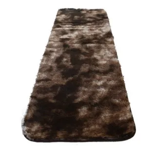 Passadeira Felpuda/Peluda Para Corredor ou Cozinha - 2,00 x 0,60 - Bordô