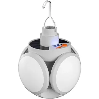 Lâmpada Portátil de Emergência Recarregável para Camping e Tendas - Único