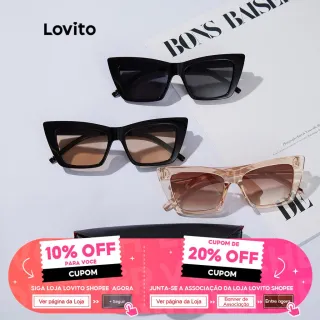 Óculos Liso Sol Casual Aro Completo com Caixa de Óculos L34AD061 (Marrom) - Marrom