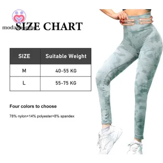 Legging Feminina Sem Costura Tie-dye Cintura Alta para Academia e Yoga - Azul