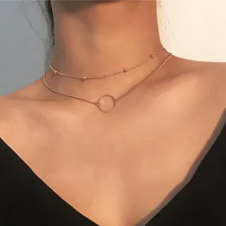 Colar Conjunto Zircônio Coração Estrela Charme Mulheres - Estilo 19