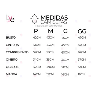 Camisetas Estampadas Femininas para Academia - Kit com 3 unidades - P