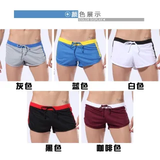 Shorts Esportivos Masculinos Verão Secagem Rápida Confortável - Azul.