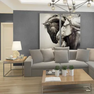 Revestimento Texturizado Lavável Adesivo Casca Cinza Escuro - Único