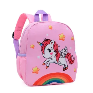 Transfronteiriça Mochila de Dinossauro para Crianças de 1-6 Anos - Dinossauro Rosa