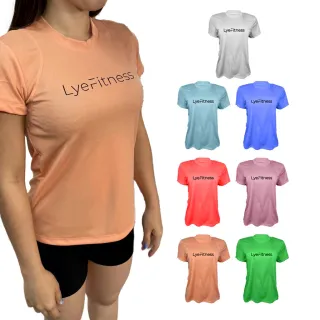 Camisetas Estampadas Femininas para Academia - Kit com 3 unidades - P