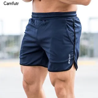 Shorts de Corrida Masculino Ginásio Respirável - Raryel - Azul