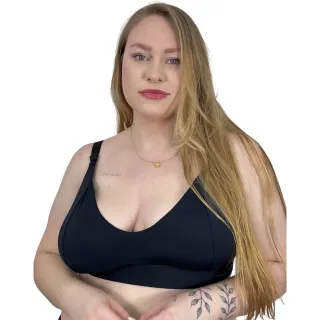 Alça Reforçada Sutiã Plus Size Sem Bojo Atacado Revenda - Branco