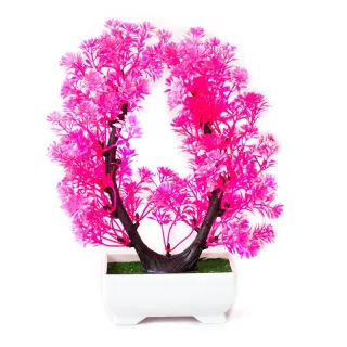 Decoração de casa com vaso de Bonsai artificial - 03-25 * 17 cm