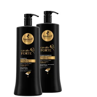 Shampoo e Condicionador Haskell Cavalo Forte Kit 1L - Único