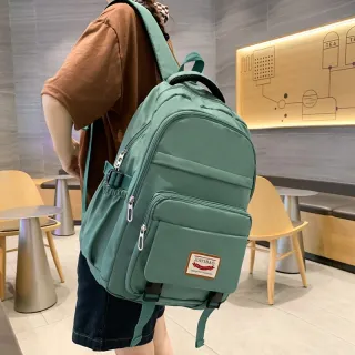 Mochila de Estudante Nova 2023 com Bolsa - Verde