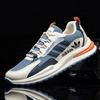 Tênis super leve e confortável para corrida, academia e esportes - Homens - Preto