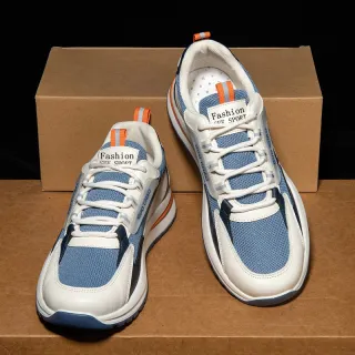 Tênis super leve e confortável para corrida, academia e esportes - Homens - Preto