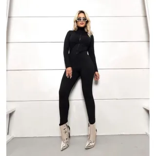 Moda Gringa: Macacão Virginia - Raryel - Verde-escuro