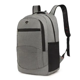 Mochila Notebook Unissex Resistente à Água para Viagem ou Escola - Preto