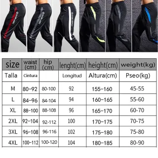 Leggings Masculinas de Corrida com Bolsos Zíper - Calças Esportivas para Treino de Futebol - Preto azul A3