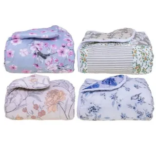 Cobertor Dupla Face Casal Estampa Variada Poliéster - GEOMETRICO