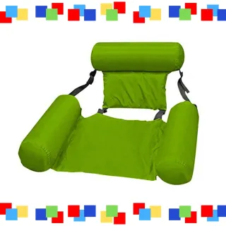 Cadeira Flutuante Boia para Piscina - Adulto e Criança - 2 Boias