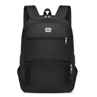 Mochila Notebook Unissex Resistente à Água para Viagem ou Escola - Preto