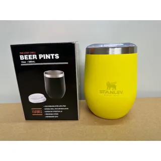 Tampa Acrílica Inox Copo Térmico 360ML - Promoção Raryel - Amarelo