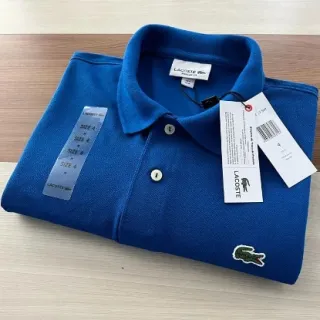 Polo LACOSTE Piquet - Camisa Masculina de Alta Qualidade em Promoção - Azul