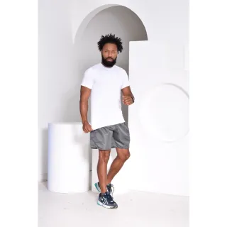 Blusa Masculina Manga Curta Proteção Uv 50+ Camiseta Esportiva - Cinza