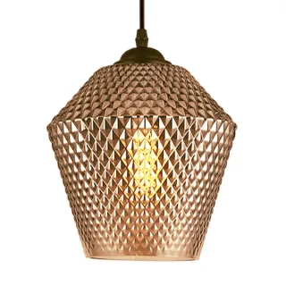 Pendente Lustre Taschibra Metric E27 Bivolt - Fumê