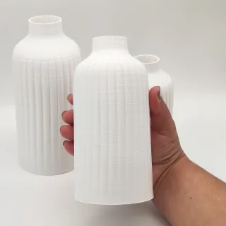 Vasos Riscados Suave - Trio de Cachepots - Único