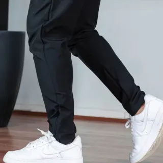 Treino Masculina Calça DryFit Tactel com Elastano Academia Esportiva - Azul Marinho